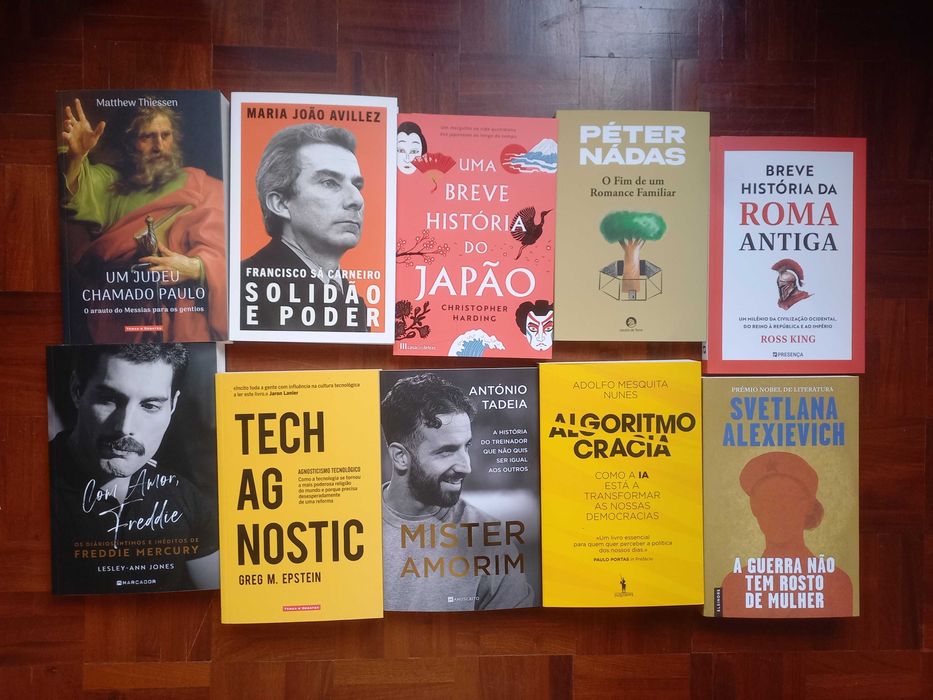Lote de 32 livros