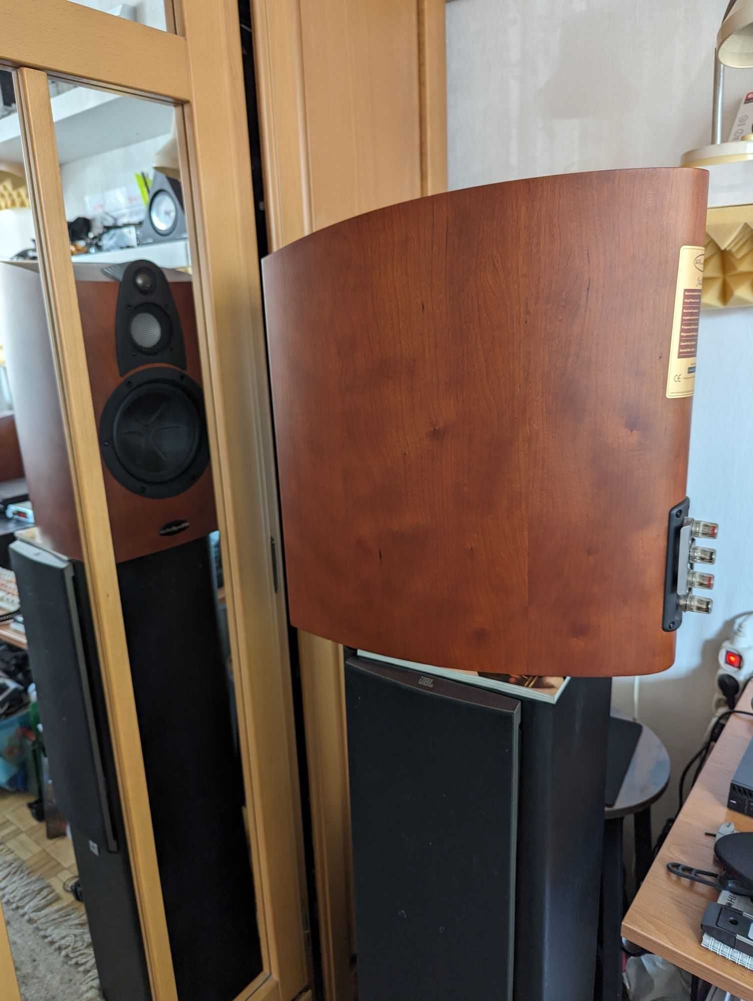 Kolumny stereo monitory Wharfedale Jade 3 unikat obudowa zamknięta