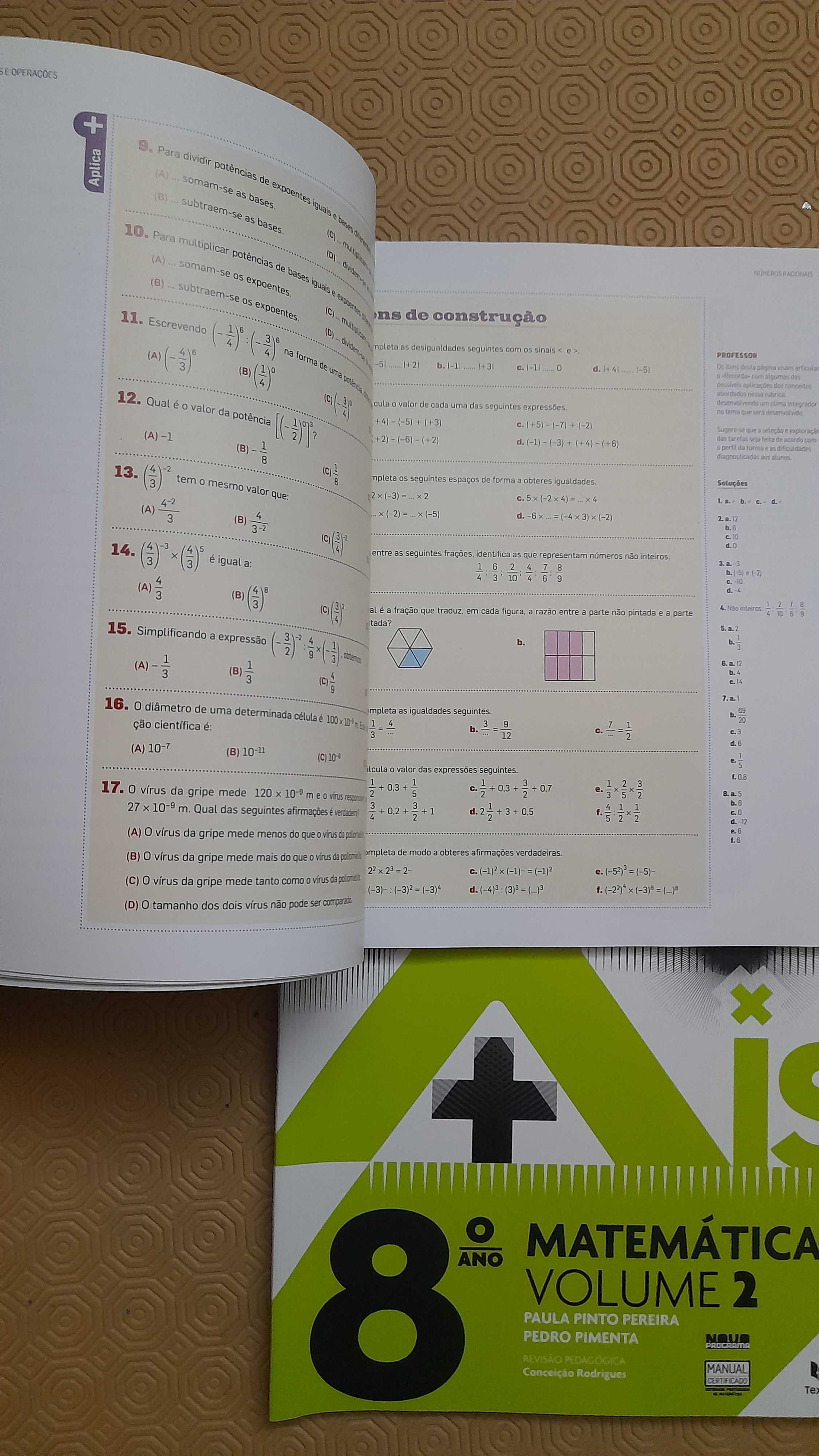 Manual de matemática 8o ano Xis da texto efitores.