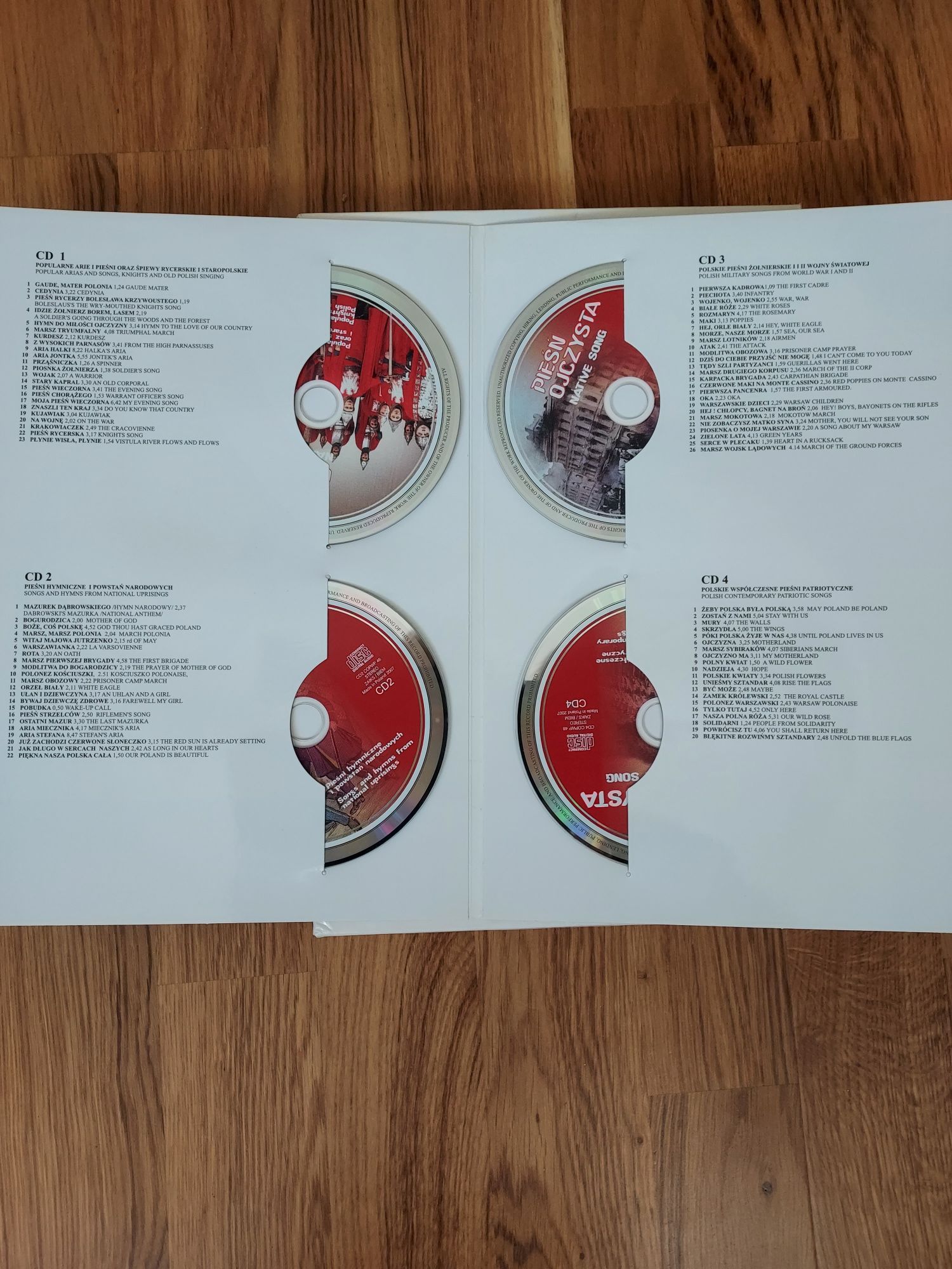 Pieśń ojczysta 4CD +album
