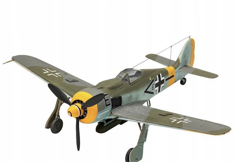 Model plastikowy do sklejania samolot Focke Wulf Fw190 Revell 03898