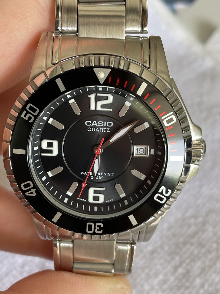 Zegarek CASIO jak DURO nurek diver 200m. 2 paski.