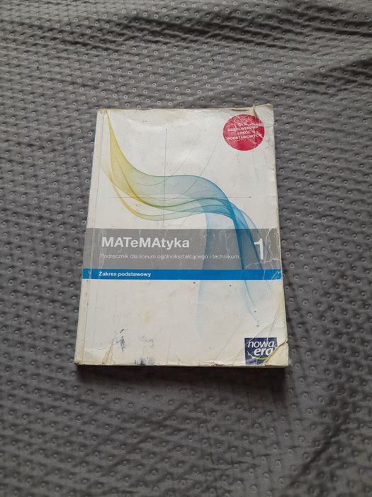 podręcznik matematyka 1 nowa era