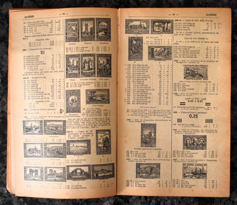 Catalogue de Timbres-Poste - France & Colonies (vintage-1952)