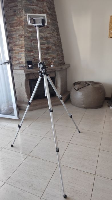 Tripé alumínio para maquinas fotográfica