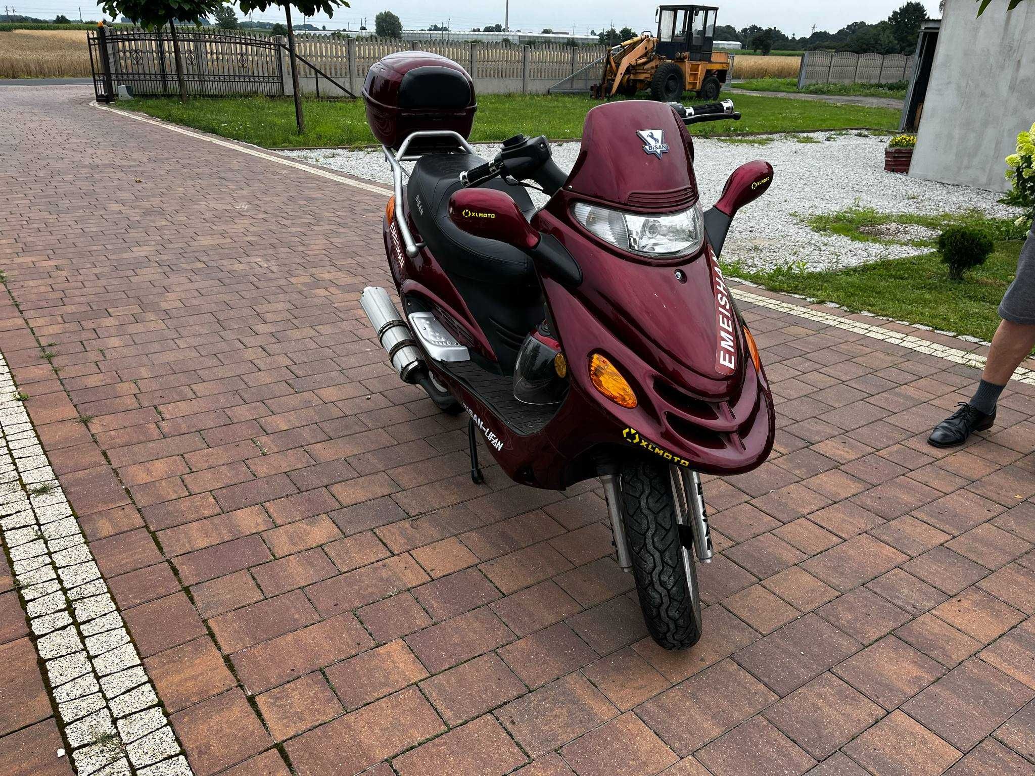 Skuter Bisan Lifan Emeishan Niski Przebieg