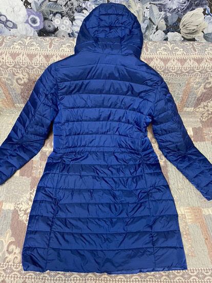 Пальто синього кольору