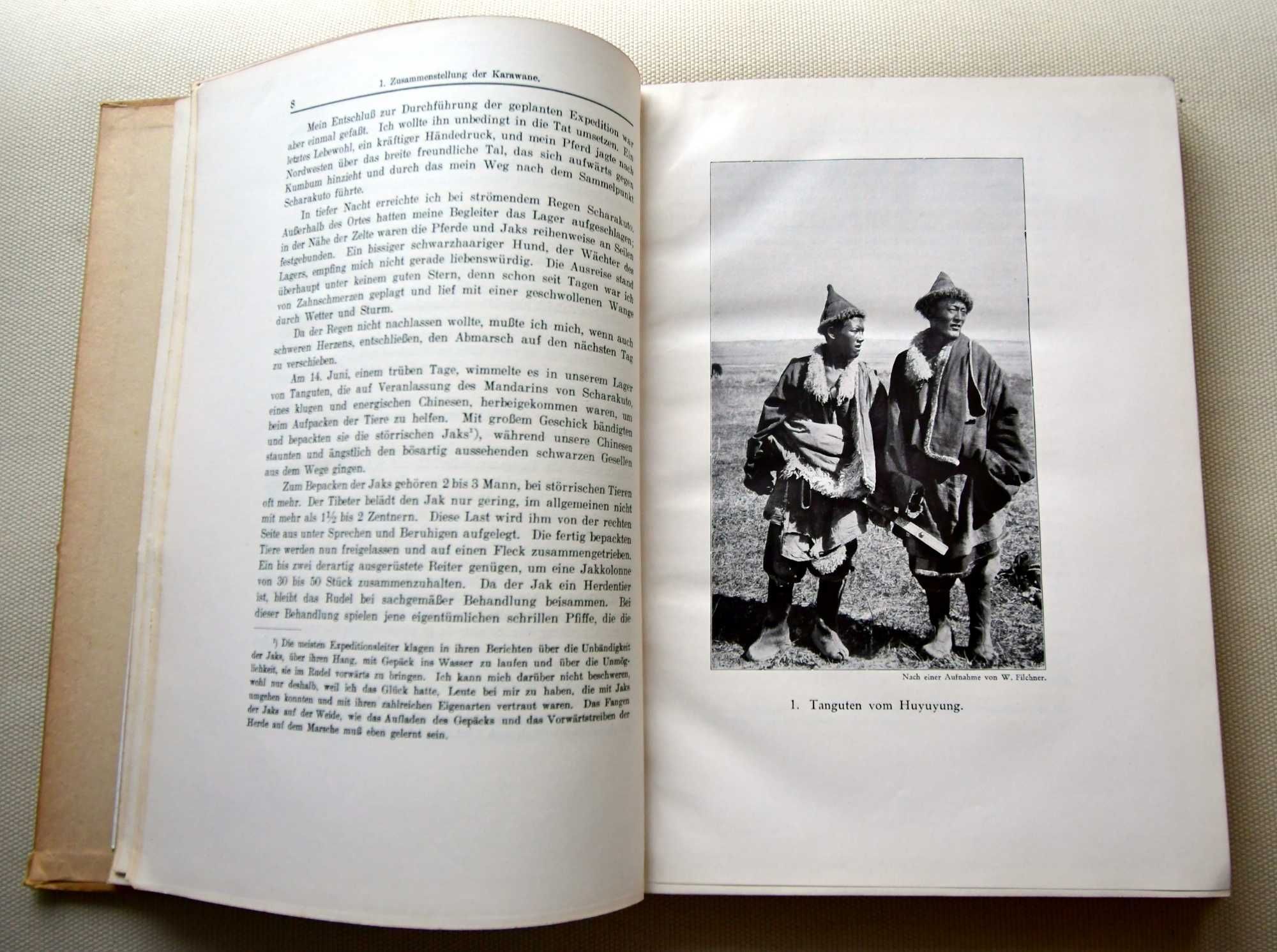 Filchner Quer durch Ost-Tibet 1925 Tybet