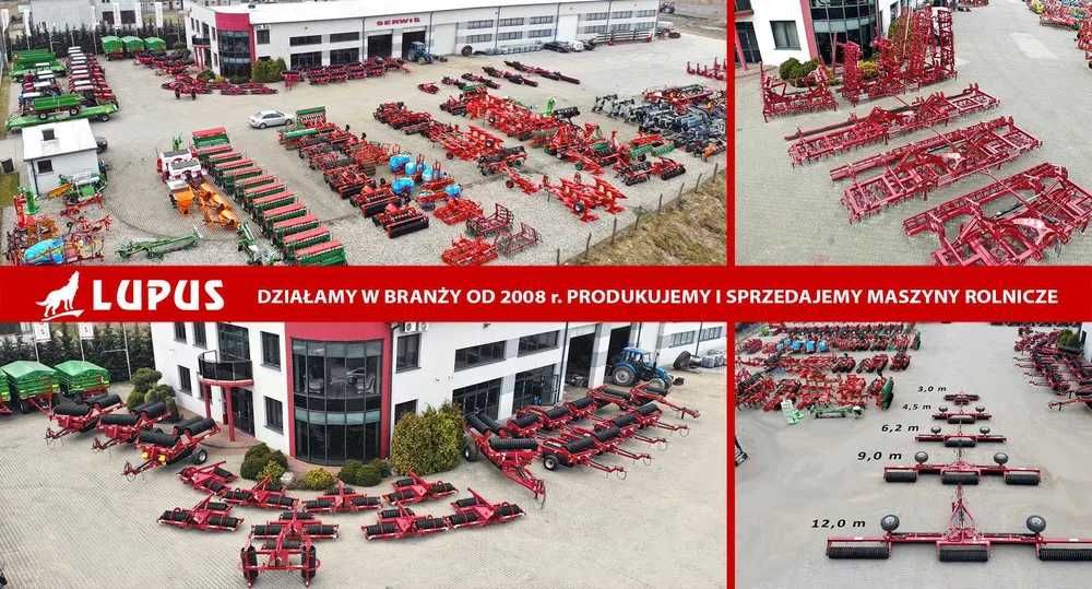 Wał uprawowy 6,2 m 5,0 m 4,5 m 3,0 m PRODUCENT !!!