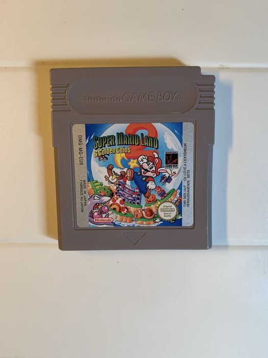 Super Mario Land 2 Six Golden Coins Game Boy Gameboy