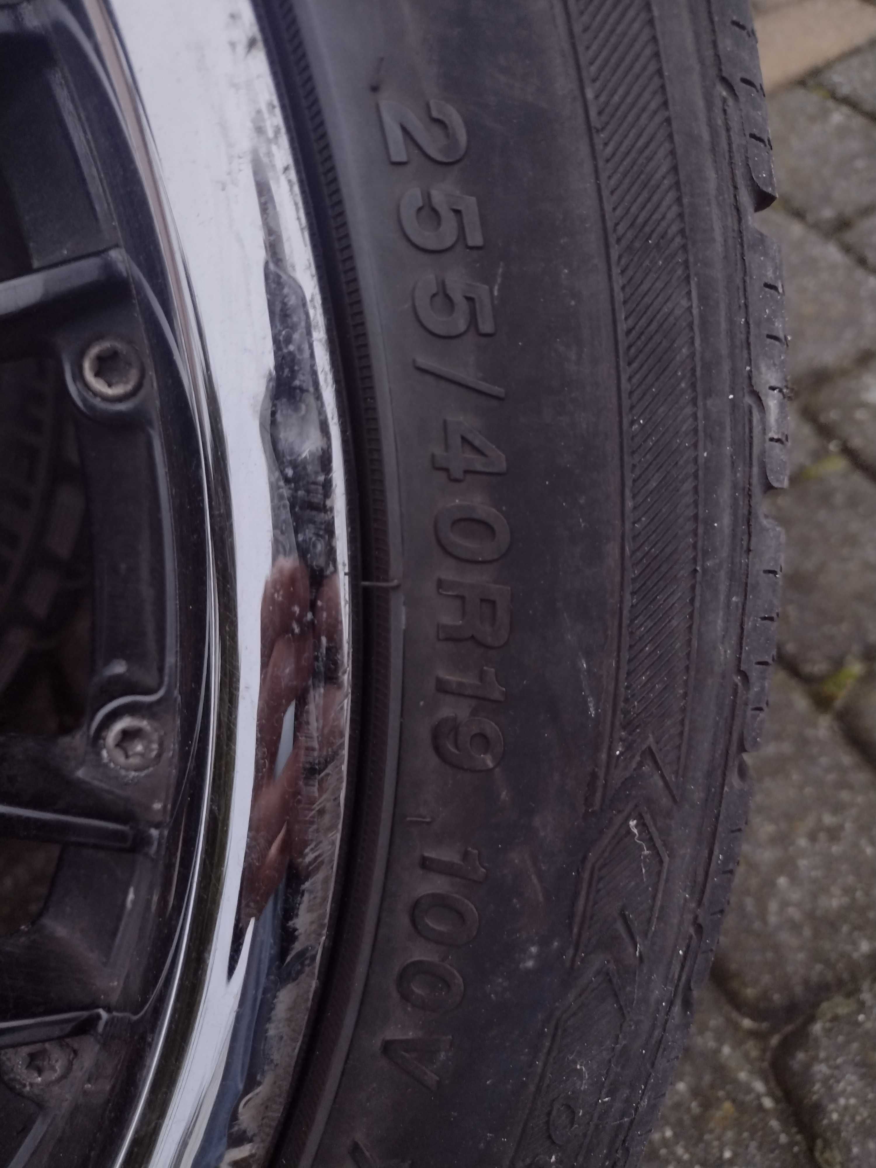 Felgi aluminiowe 5x112 , r 19 do Audi z oponami zimowymi