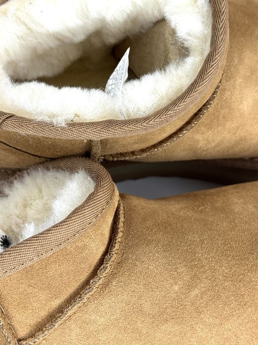 УГГИ из натуральной овчины и замши - 36 размер