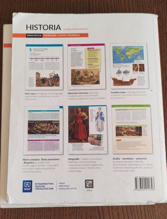 Podręcznik do historii klasa 2 zakres podstawowy WSiP Nowa edycja