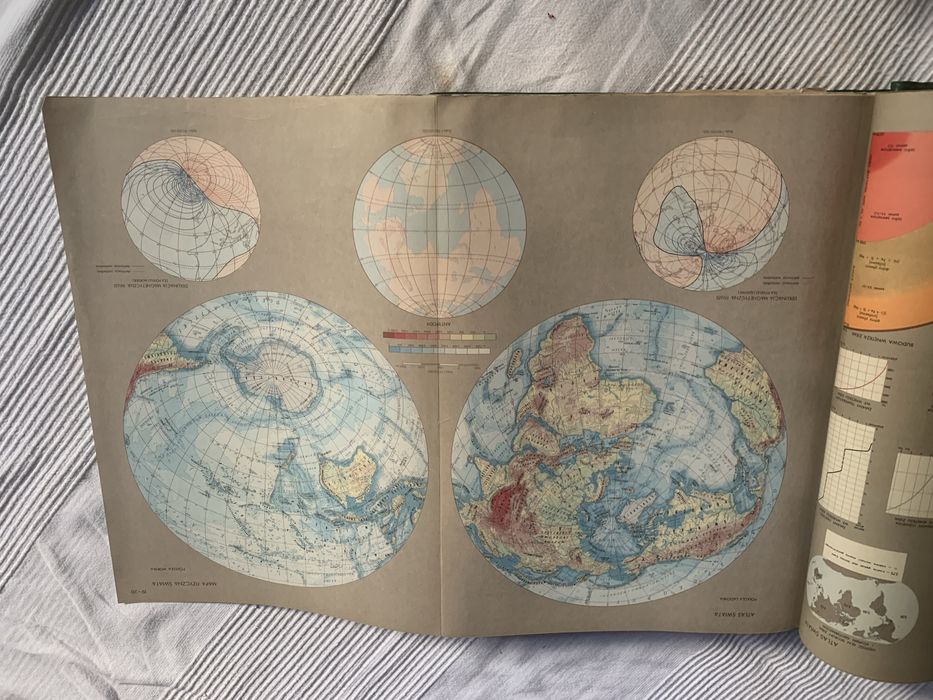Atlas świata #vintage#innyświat#unikat