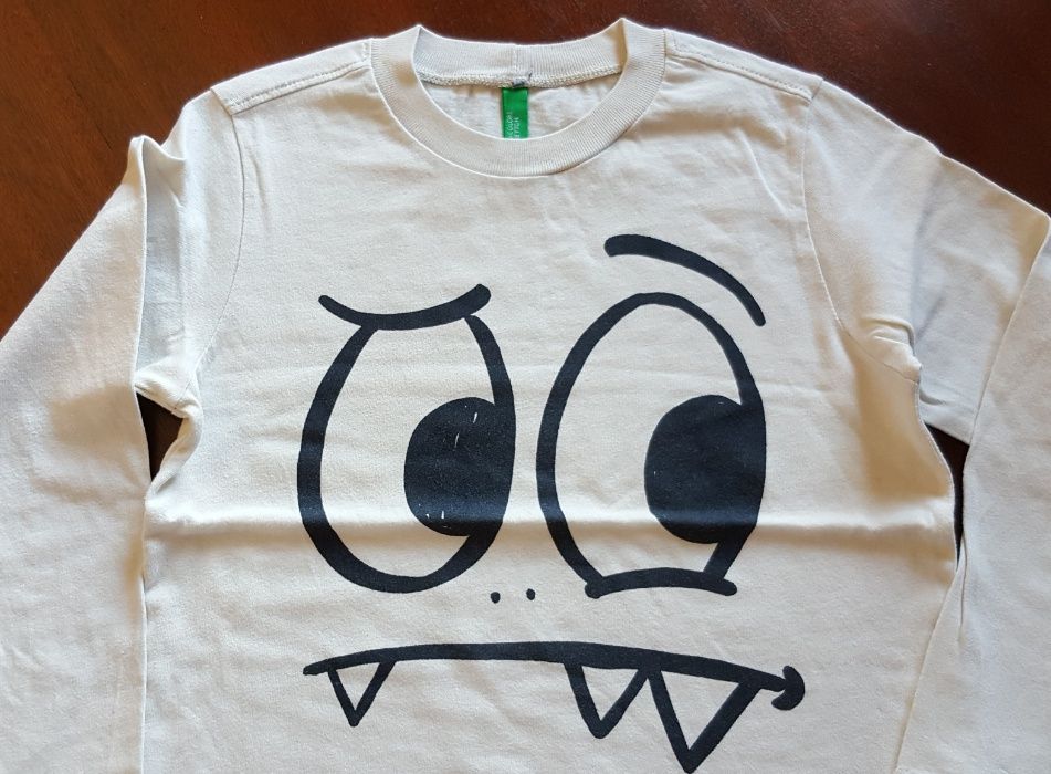 Sweat Benetton menino 5 anos - portes incluídos