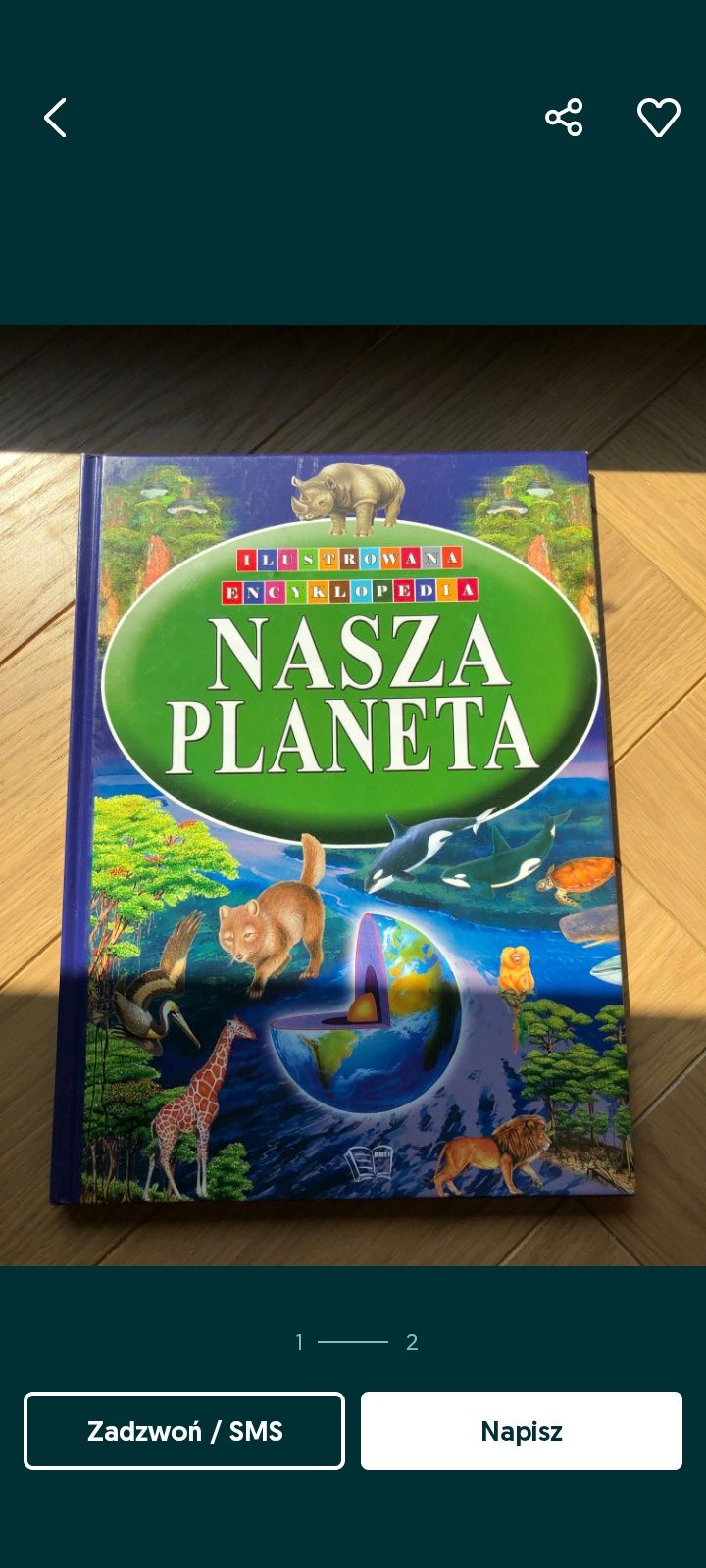 Książka- Nasza planeta