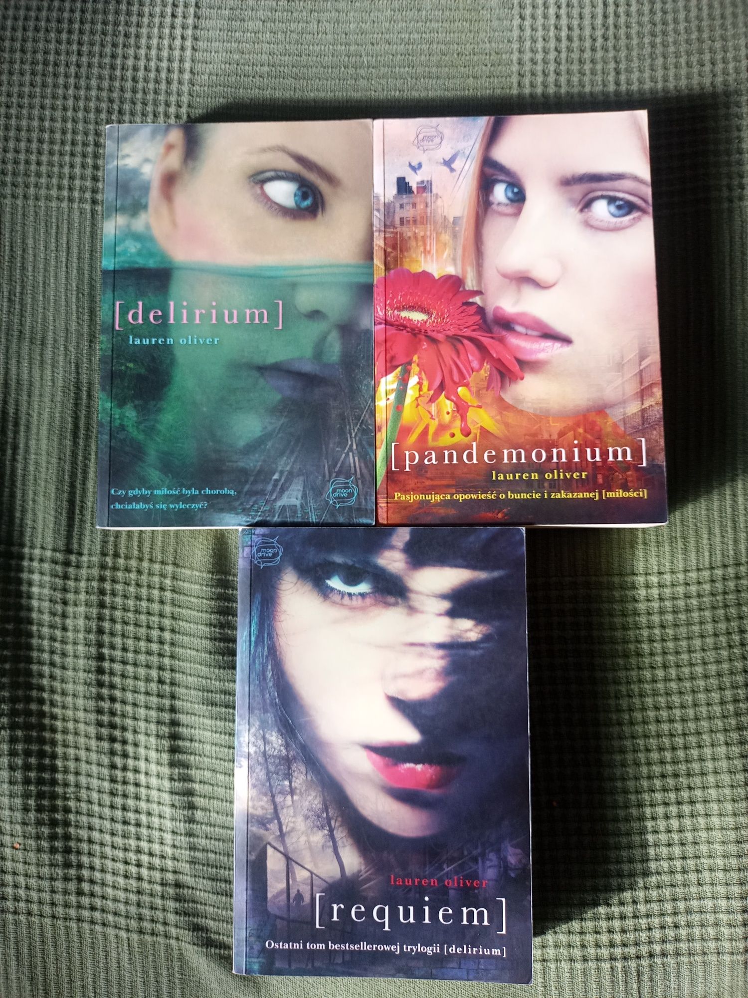 Lauren Oliver, trylogia Delirium - Pandemonium - Requiem