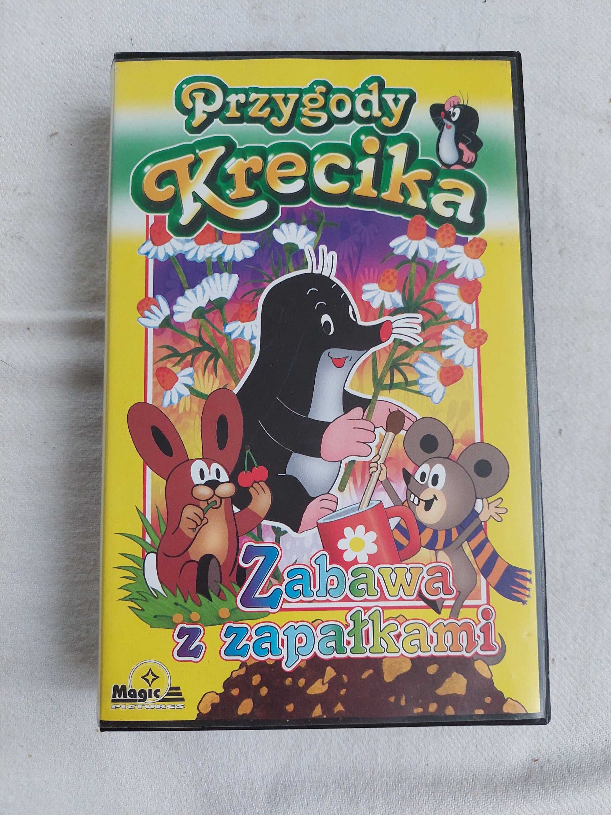 Przygody Krecika bajka VHS wideo lata 90-te