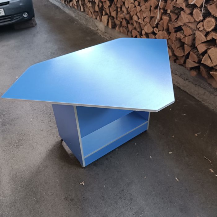 Стол угловой с полкой офисный , школьный , компьютерный стіл кутовий