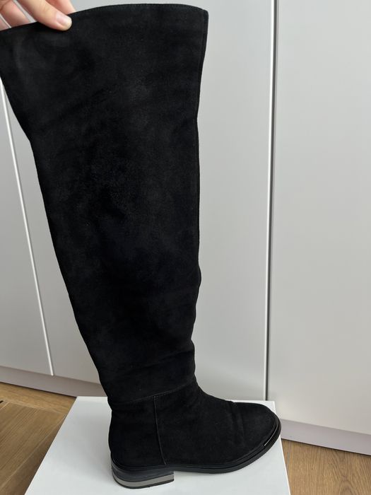 Ботфорди зимові з натуральною цегейкою