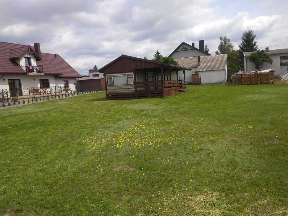 Taras z zabudową