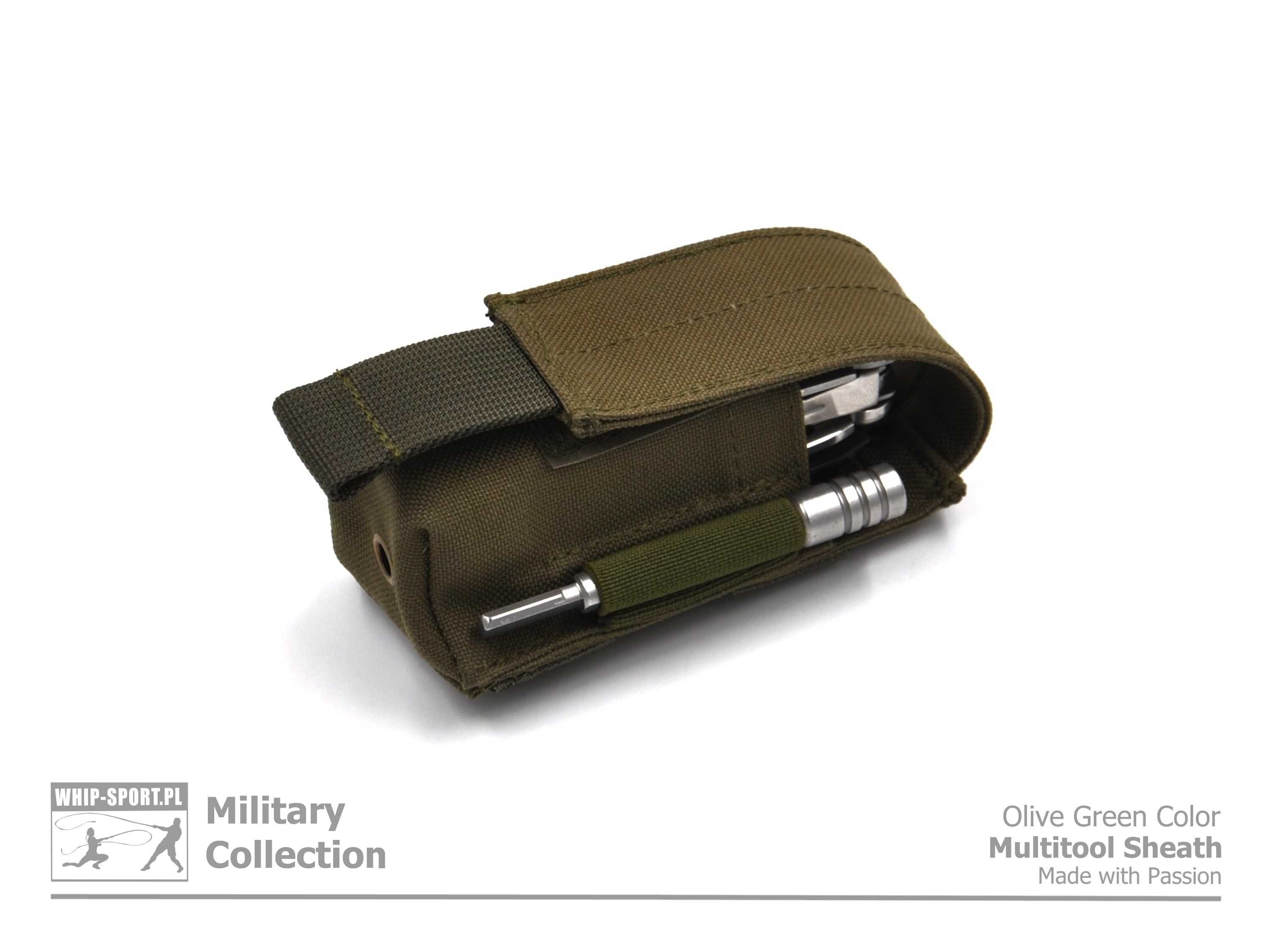 Kieszeń na Multitool Leatherman Wave Plus i zestaw Bit Kit - Olive