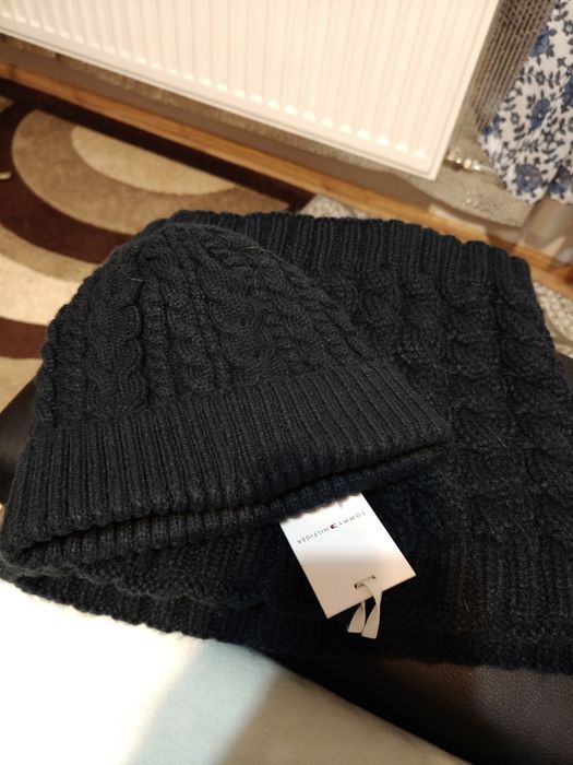 Czapka i komin Tommy Hilfiger nowe