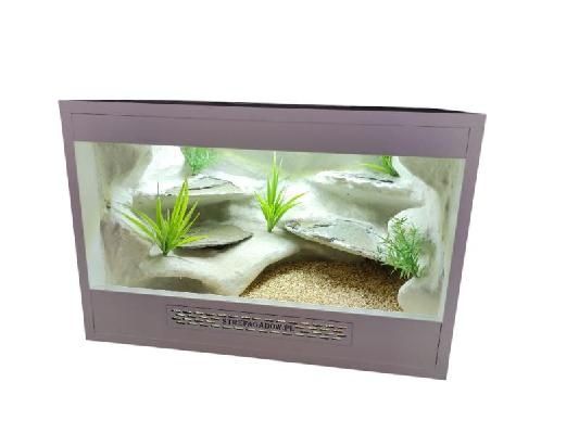 Terrarium dla gekona lamparciego białe 60x40x40 nowe