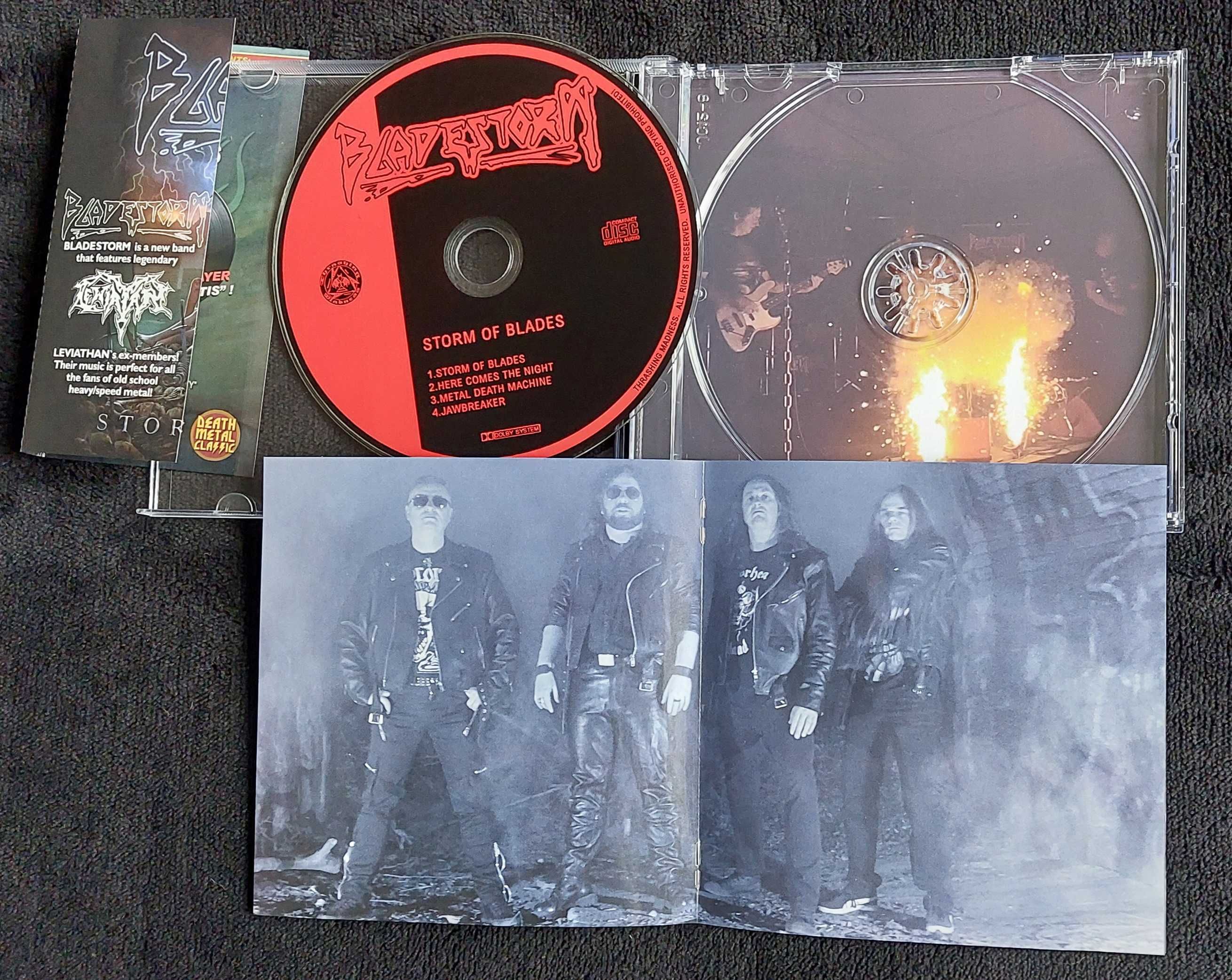 Płyta CD BLADESTORM Storm Of Blades Heavy Metal NWOTHM Speed Thrash PL