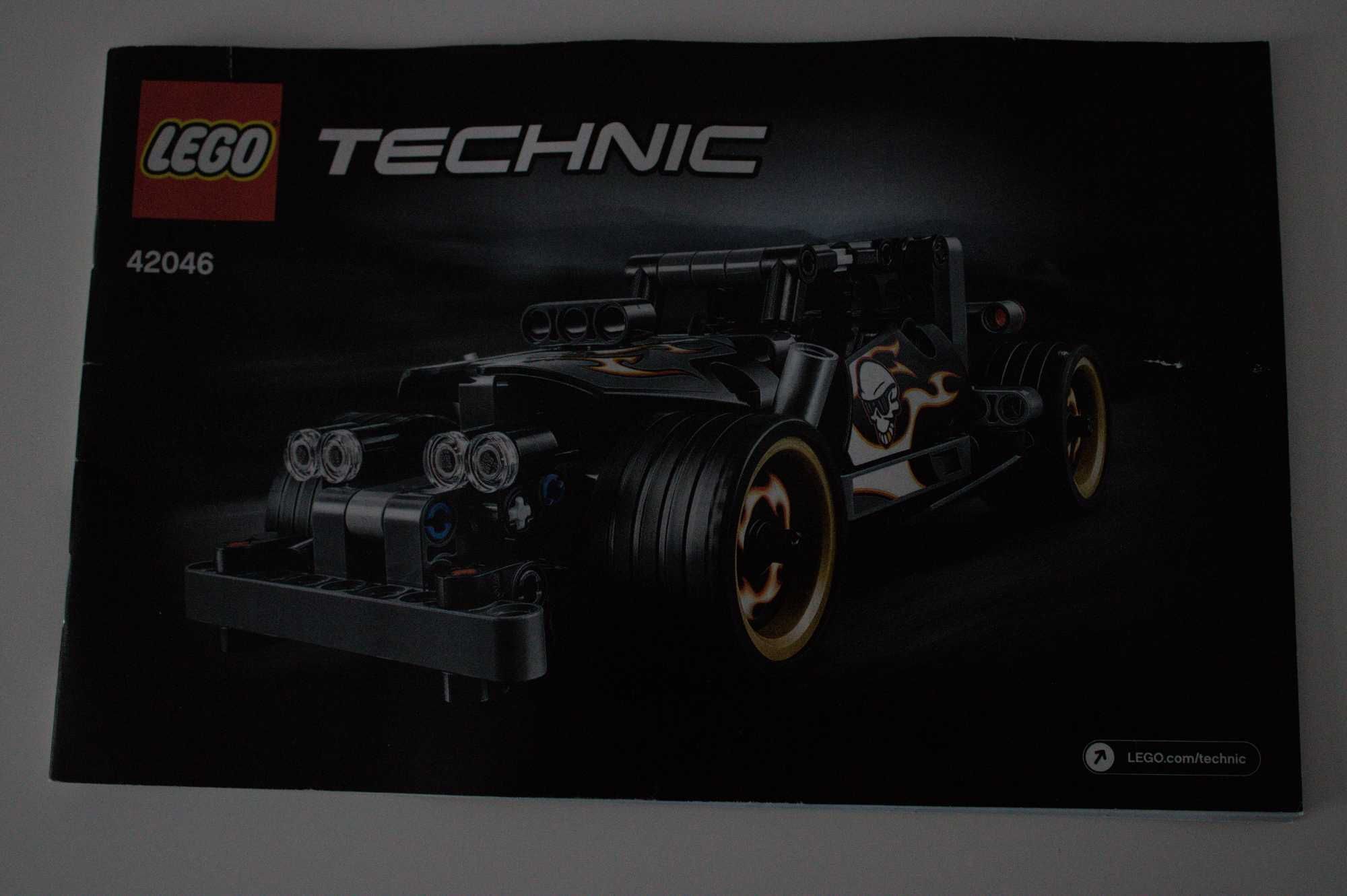 Zestaw LEGO® 42046 Technic - Wyścigówka zbiegów używany