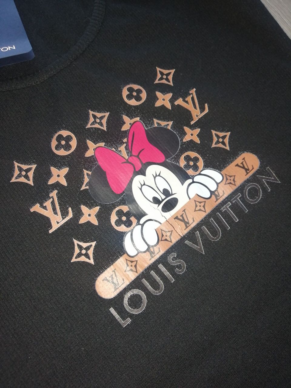 Nowa sukienka midi Louis Vuitton, LV, czarna, logowana, z metkami