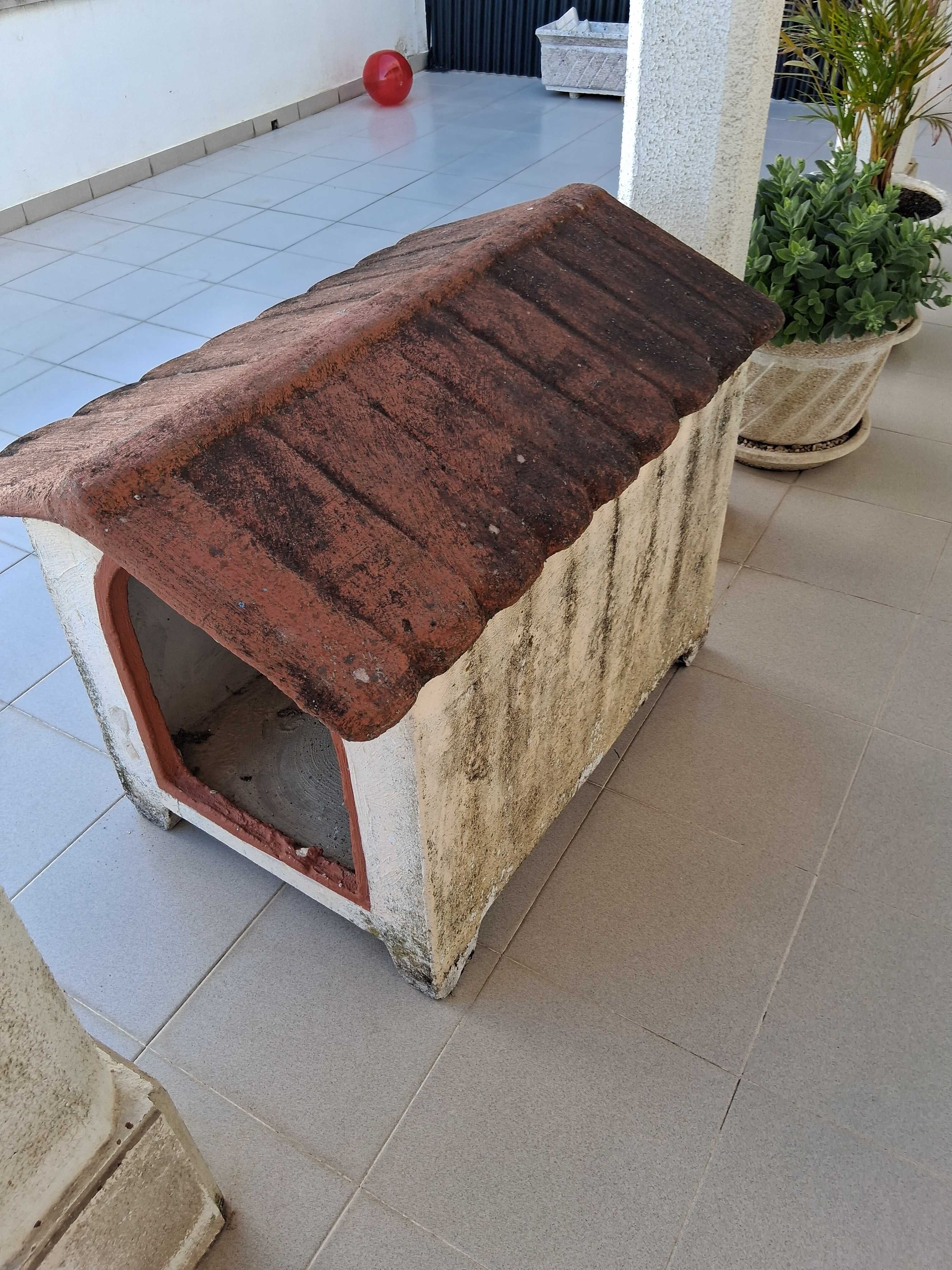 Casota cão cimento