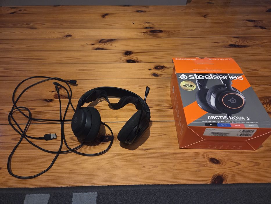 Słuchawki steelseries nova 3