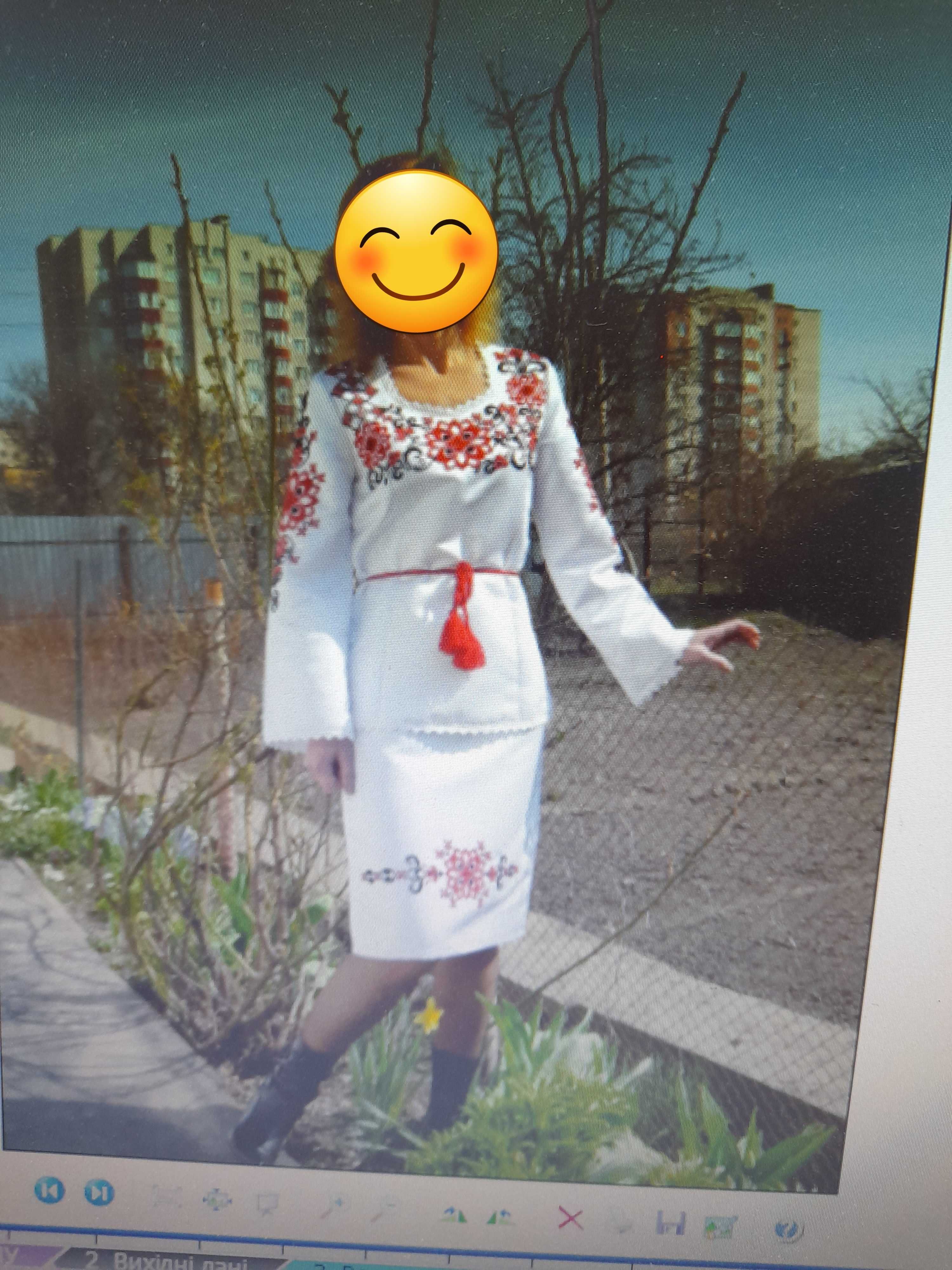 Вишиванка двійка бісером