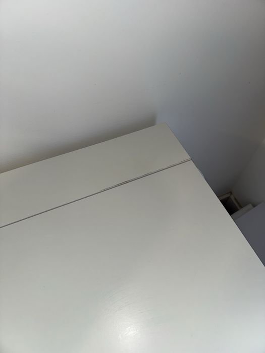 Biurko białe Alex, ikea, 132*58
