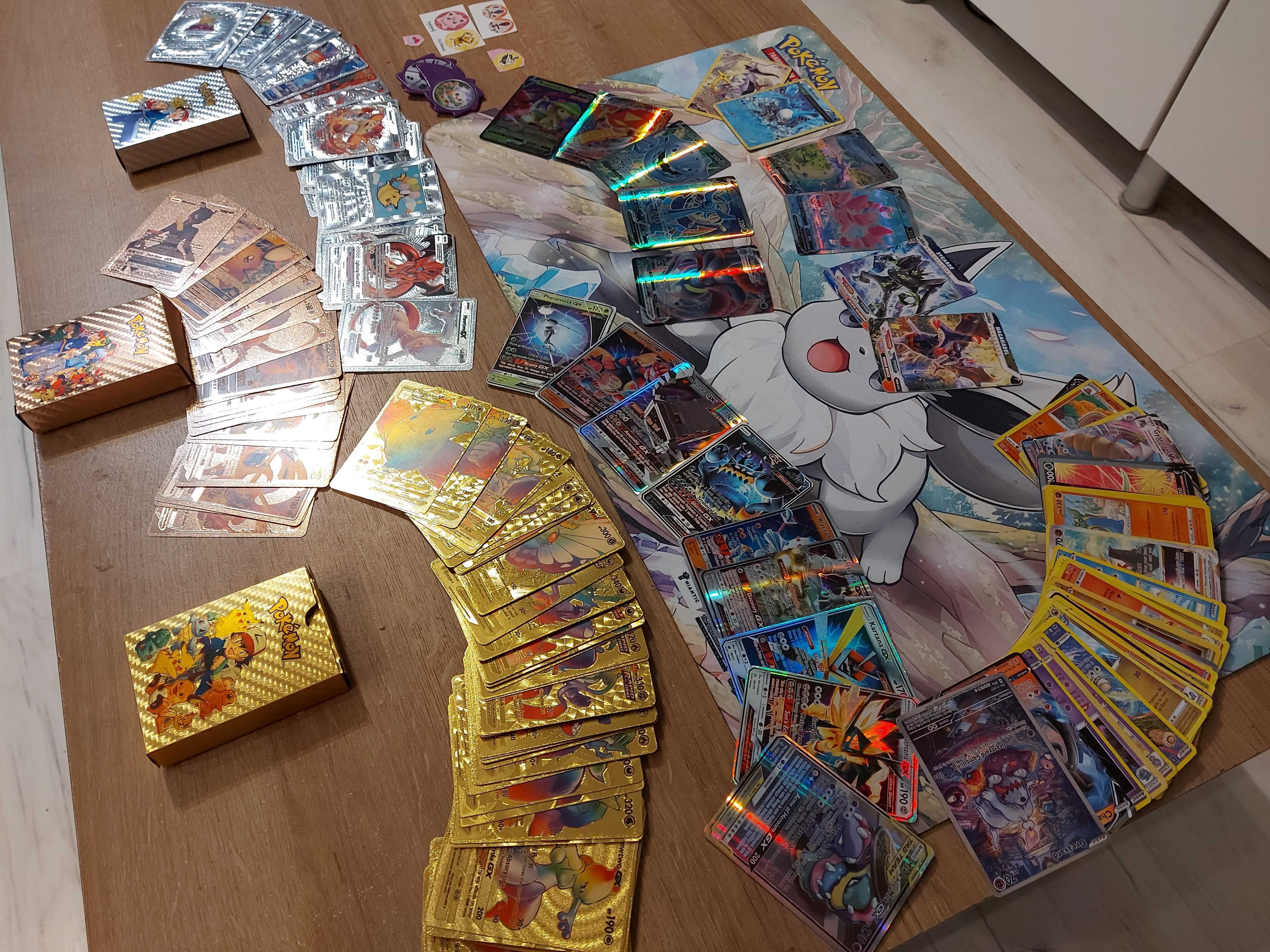 Karty POKEMON SUPER PACK  170 kart również Rzadkie GX,V spinner GRATIS