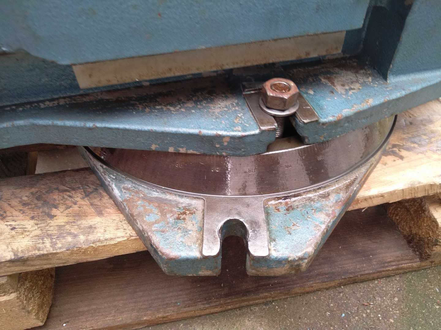 Imadło BISON 250mm Maszynowe Obrotowe 250 Do Frezarki Wiertarki