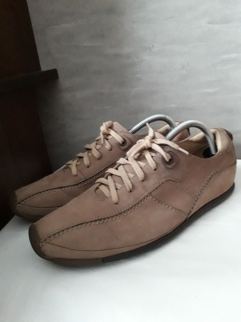 Кожаные мокасины Clark's  оригинал