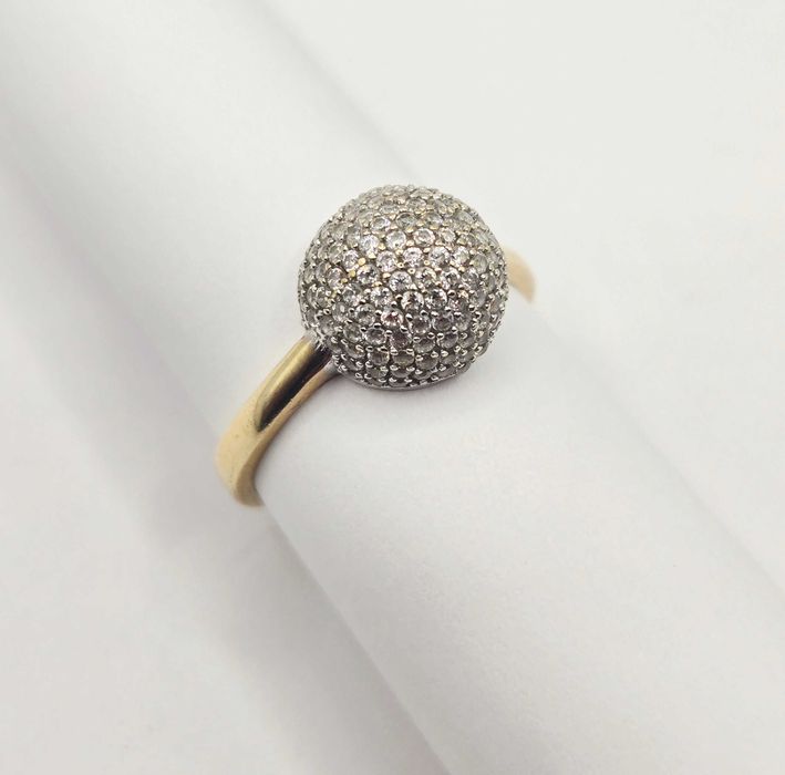 Pierścionek Złoty 585 waga 2,84gr Rozmiar 18