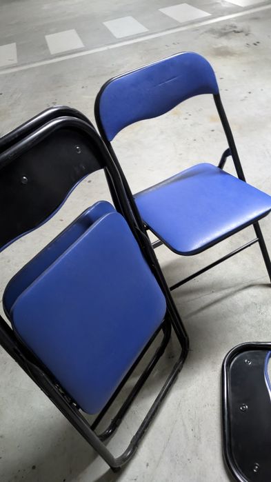 Conjunto 6 Cadeiras Dobráveis - Oportunidade