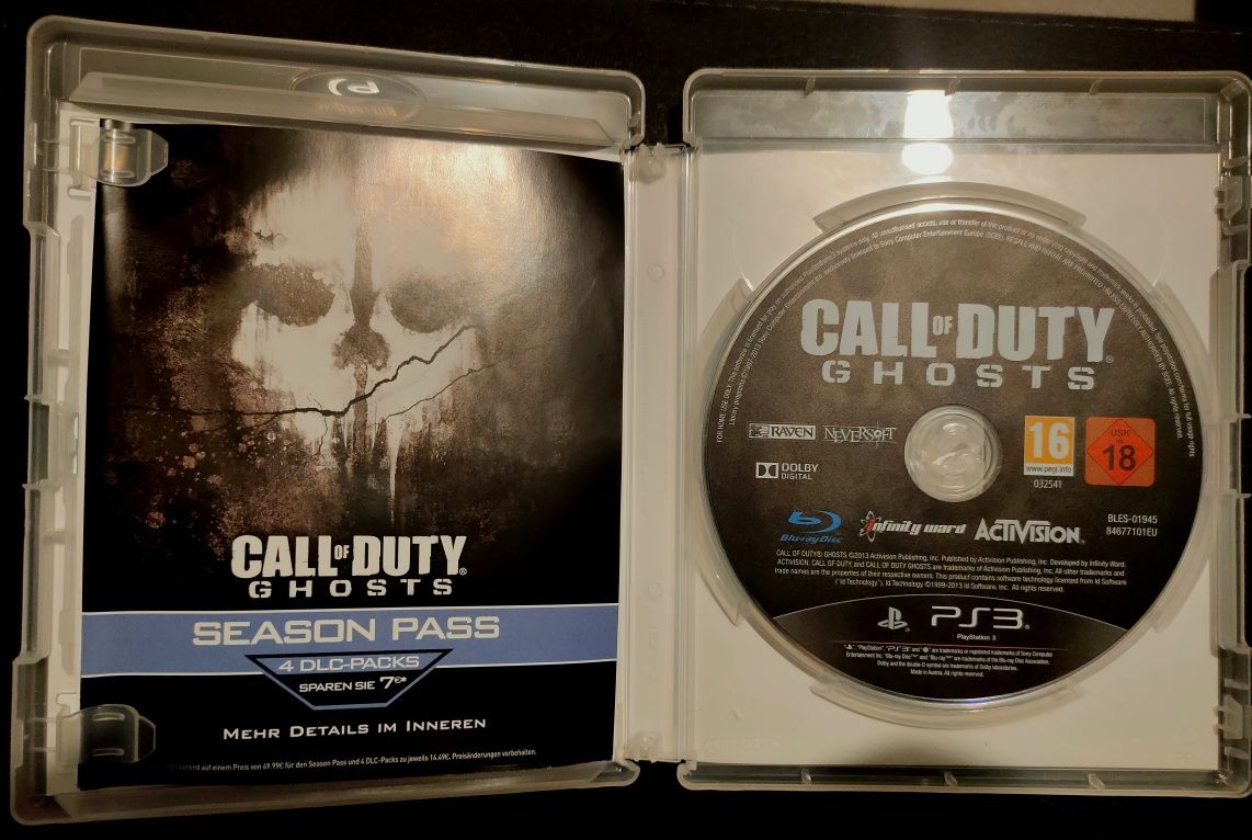 Call of Duty - Ghosts, 100% uncut. PS3