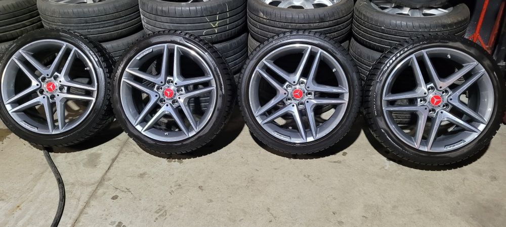 Oryginalne felgi 18 AMG opony zima  polecam