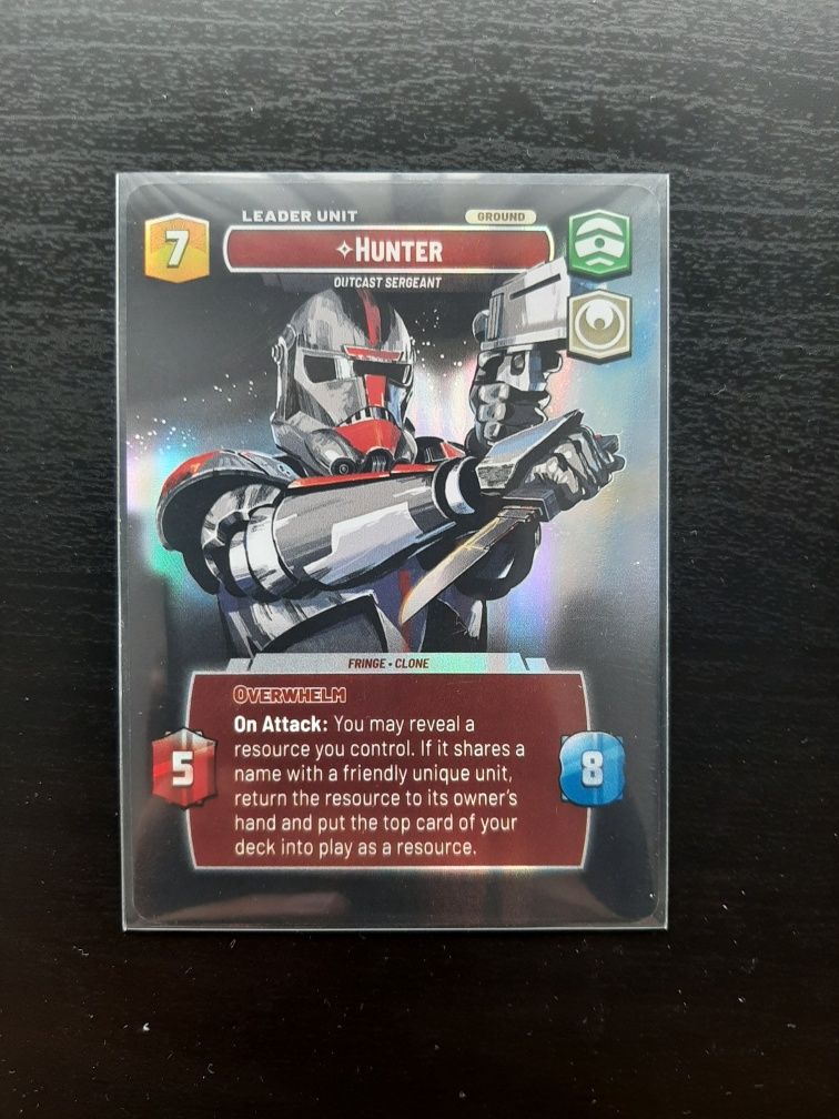 Star Wars Ulimited Hunter, Outcast Sergeant SHOWCASE