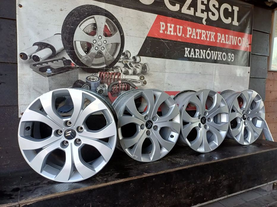 ALUFELGI CITROEN C5 III X7 17&#039;&#039; 7J ET32 5X108 9656877580