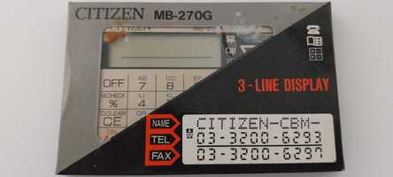 Calculadora citizen MB-270G