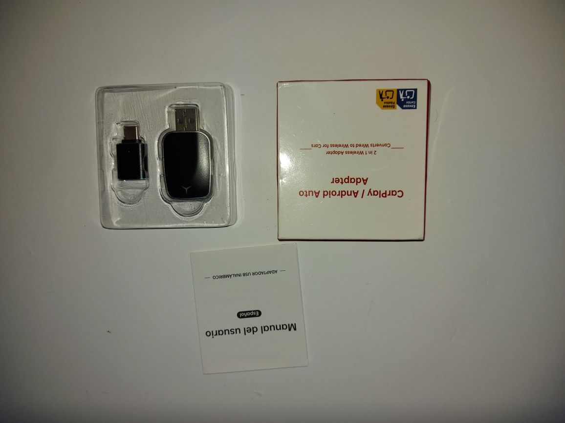 NOWY bezprzewodowy adapter CarPlay / Android Auto,
