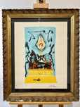 Zmartwychwstanie Salvador Dali Oryginalna Sygnowana Litografia Unikat