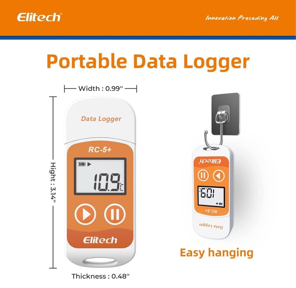 Elitech Rejestrator temperatury USB RC-5+