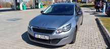Peugeot 308 Peugeot 308SW 1.6 BlueHDI Diesel 100KM, 2016., Salon PL,197tys. 23%Vat