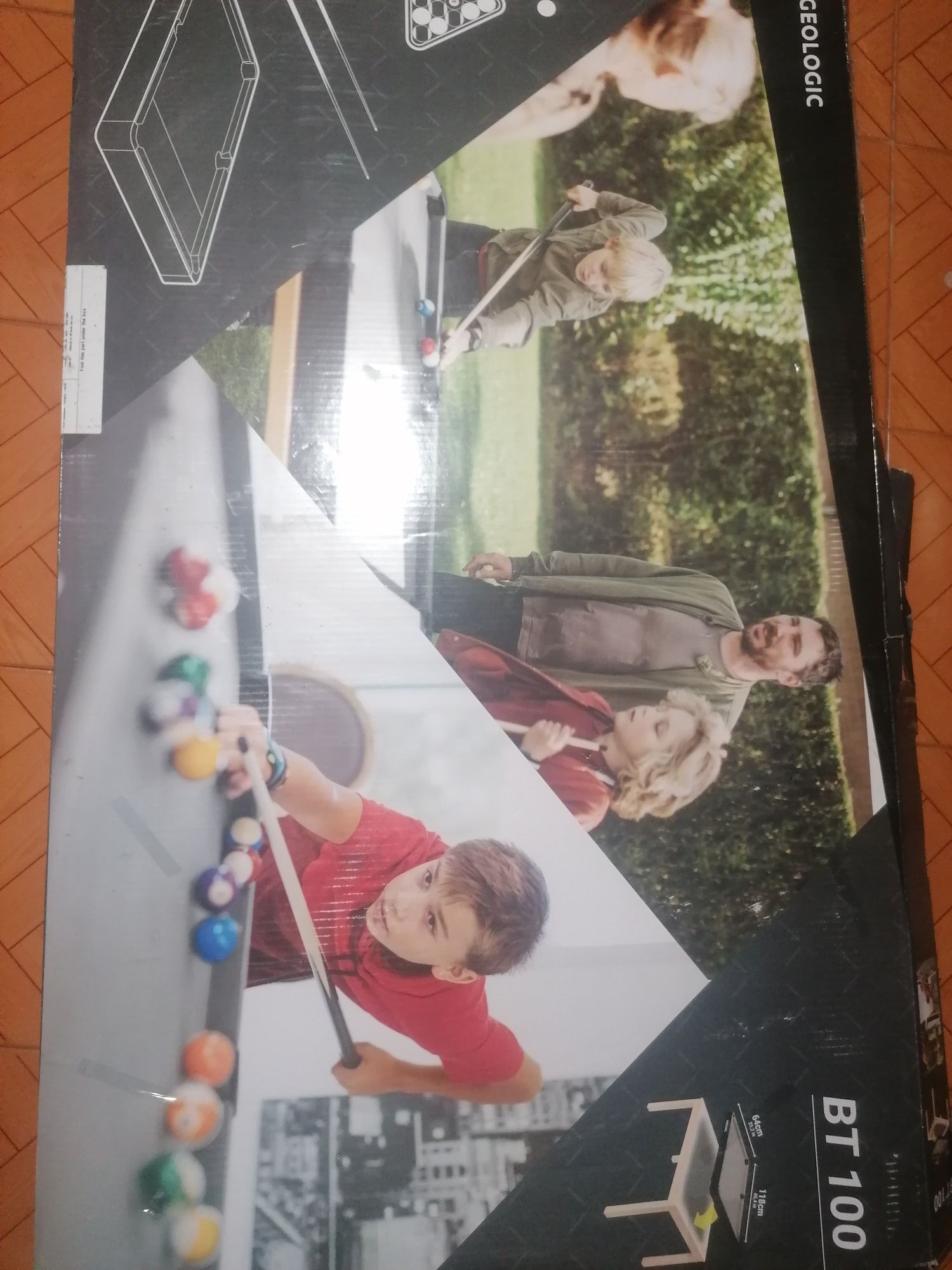 Mesa tabuleiro bilhar